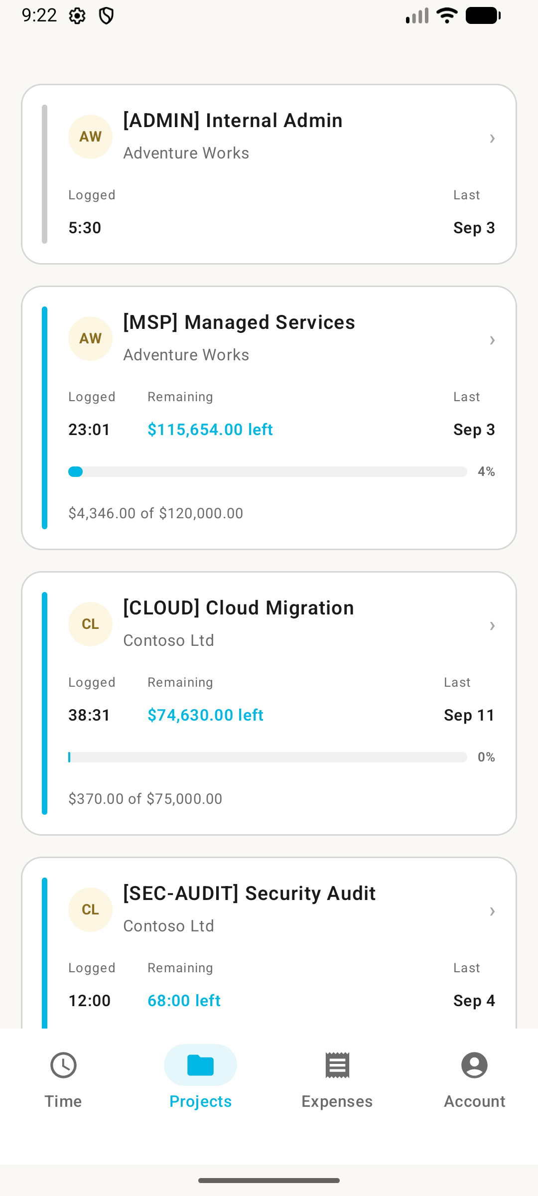 Latinum mobile projects